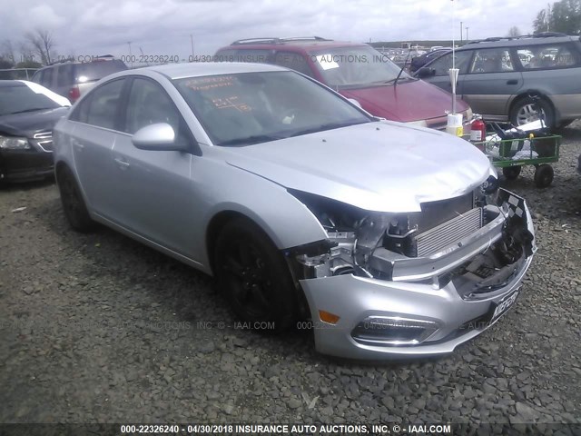 1G1PE5SB8G7136334 - 2016 CHEVROLET CRUZE LIMITED LT SILVER photo 1