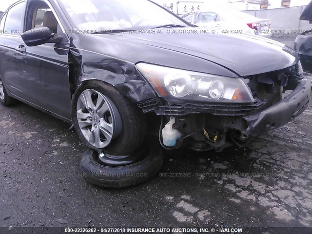 1HGCP2F67BA136754 - 2011 HONDA ACCORD SE BLACK photo 6