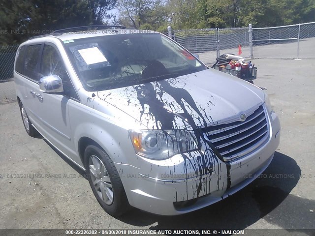 2A8HR64X49R514027 - 2009 CHRYSLER TOWN & COUNTRY LIMITED SILVER photo 1