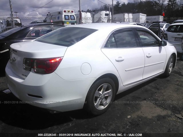 1G11A5SA9DF178036 - 2013 CHEVROLET MALIBU LS 白色 照片 4