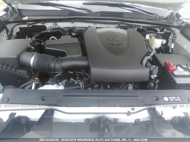 5TFCZ5AN0JX127074 - 2018 TOYOTA TACOMA DBL CAB/SR/TRDSPT/OR/PRO Ağ foto 10