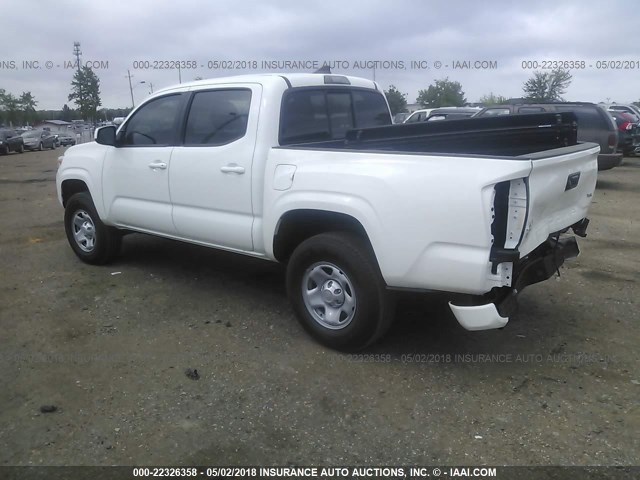 5TFCZ5AN0JX127074 - 2018 TOYOTA TACOMA DBL CAB/SR/TRDSPT/OR/PRO Ağ foto 3