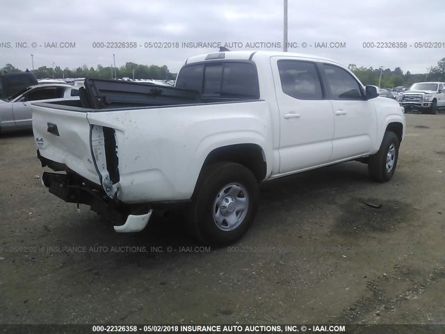 5TFCZ5AN0JX127074 - 2018 TOYOTA TACOMA DBL CAB/SR/TRDSPT/OR/PRO Ağ foto 4