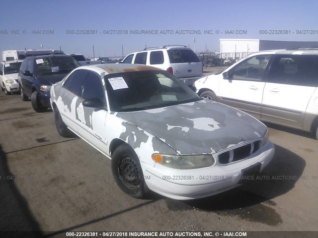 2G4WS52M7W1542819 - 1998 BUICK CENTURY CUSTOM WHITE photo 1