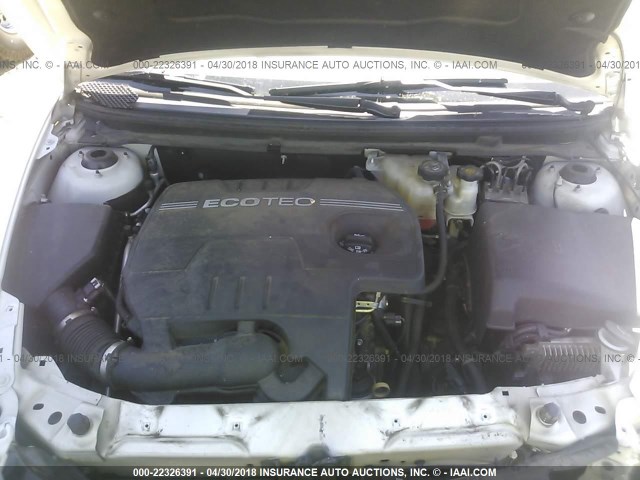 1G1ZH57B294203930 - 2009 CHEVROLET MALIBU 1LT 白色 照片 10