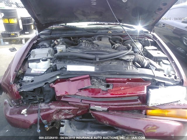1GCCS14H538168106 - 2003 CHEVROLET S TRUCK S10 RED photo 10