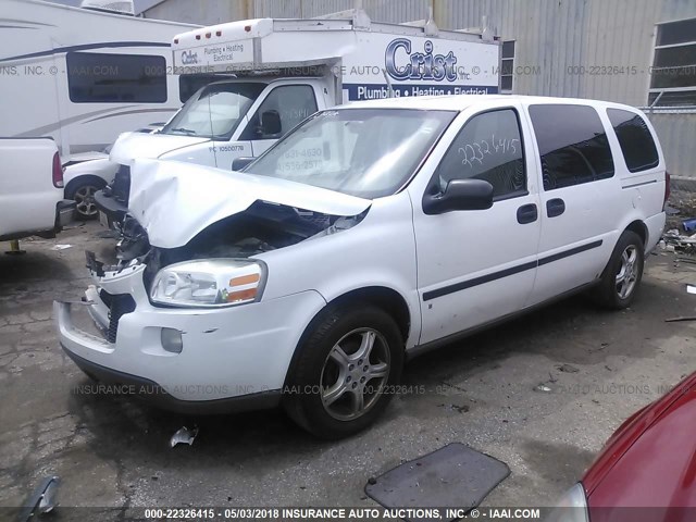 1GNDV23118D205891 - 2008 CHEVROLET UPLANDER LS WHITE photo 2