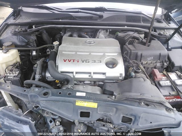 4T1CA38PX5U056133 - 2005 TOYOTA CAMRY SOLARA SE/SLE Mavi foto 10