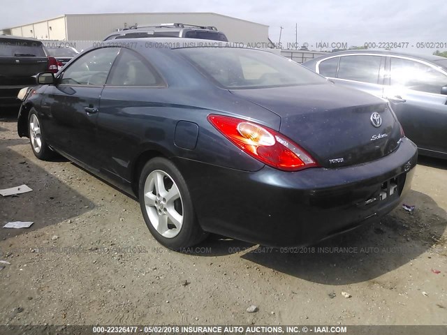 4T1CA38PX5U056133 - 2005 TOYOTA CAMRY SOLARA SE/SLE Mavi foto 3