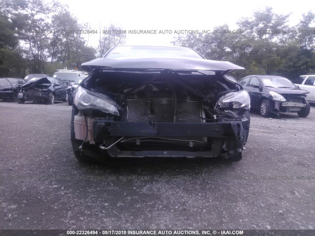 4T1BF1FK8GU513159 - 2016 TOYOTA CAMRY LE/XLE/SE/XSE BLACK photo 6