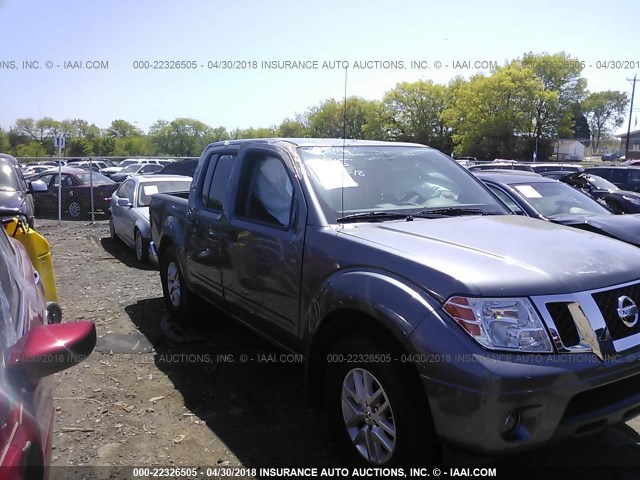 1N6DD0ER4HN767715 - 2017 NISSAN FRONTIER S/SV/SL/PRO-4X GRAY photo 1