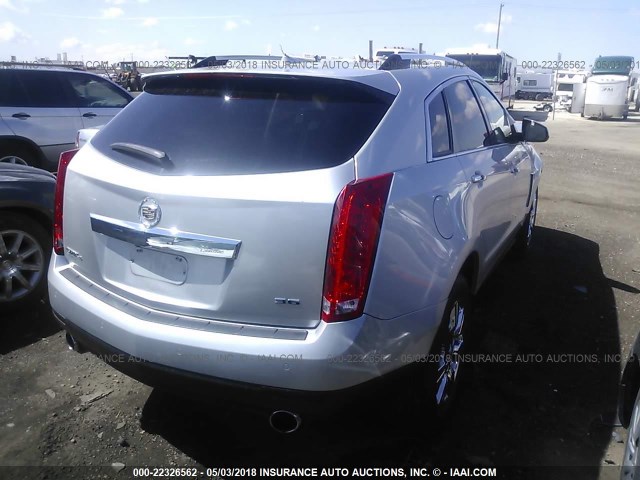 3GYFNEE34ES543762 - 2014 CADILLAC SRX LUXURY COLLECTION SILVER photo 4