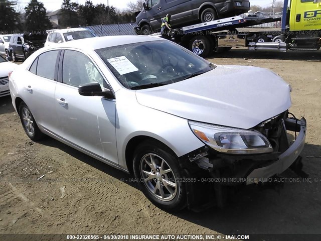 1G11A5SA8DU135531 - 2013 CHEVROLET MALIBU LS SILVER photo 1