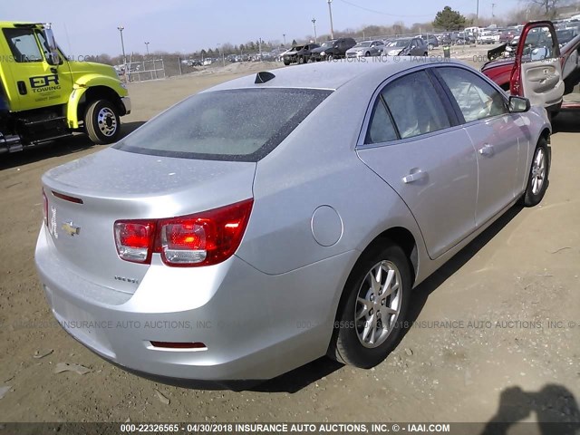 1G11A5SA8DU135531 - 2013 CHEVROLET MALIBU LS SILVER photo 4