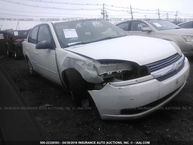 1G1ZT54885F126275 - 2005 CHEVROLET MALIBU LS 白色 照片 1