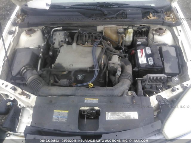 1G1ZT54885F126275 - 2005 CHEVROLET MALIBU LS 白色 照片 10