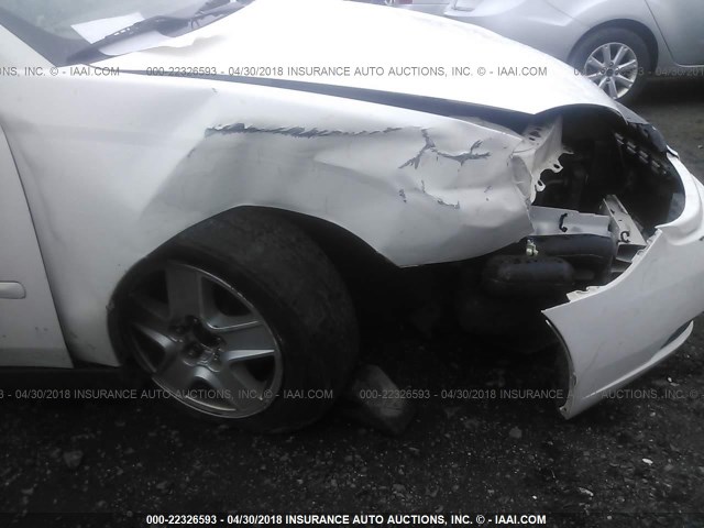 1G1ZT54885F126275 - 2005 CHEVROLET MALIBU LS 白色 照片 6