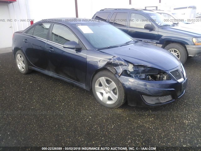 1G2ZA5E06A4143768 - 2010 PONTIAC G6 BLUE photo 1