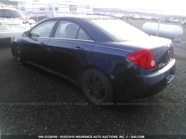 1G2ZA5E06A4143768 - 2010 PONTIAC G6 BLUE photo 3