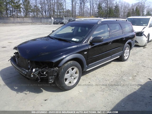 YV4SZ592461217597 - 2006 VOLVO XC70 BLACK photo 2