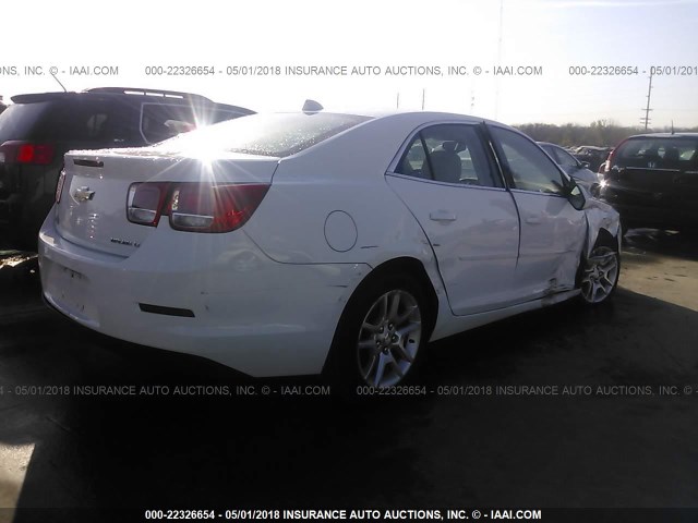 1G11C5SL5EF255742 - 2014 CHEVROLET MALIBU 1LT 白色 照片 4