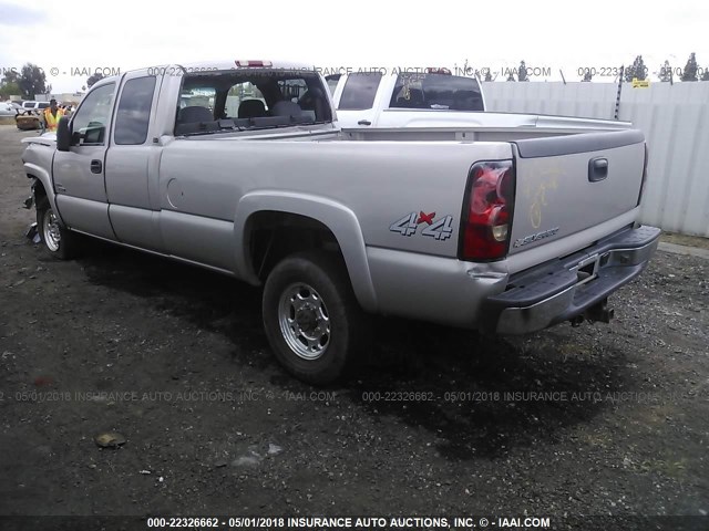 1GCHK39D66E145740 - 2006 CHEVROLET SILVERADO K3500 GRAY photo 3