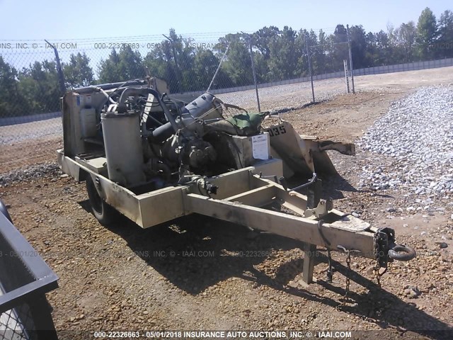 00000266767UFG434 - 1996 INGERSOLL RAND 600CFM COMPRESSOR  YELLOW photo 1