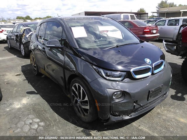 WBY1Z4C5XEV276400 - 2014 BMW I3 REX Gris foto 1