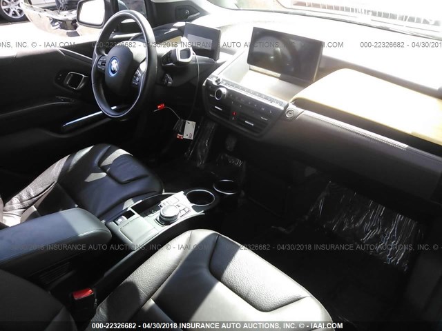 WBY1Z4C5XEV276400 - 2014 BMW I3 REX Gris foto 5
