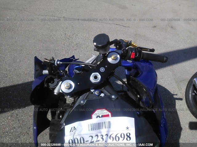 JYARN15E76A006783 - 2006 YAMAHA YZFR1 BLUE photo 7