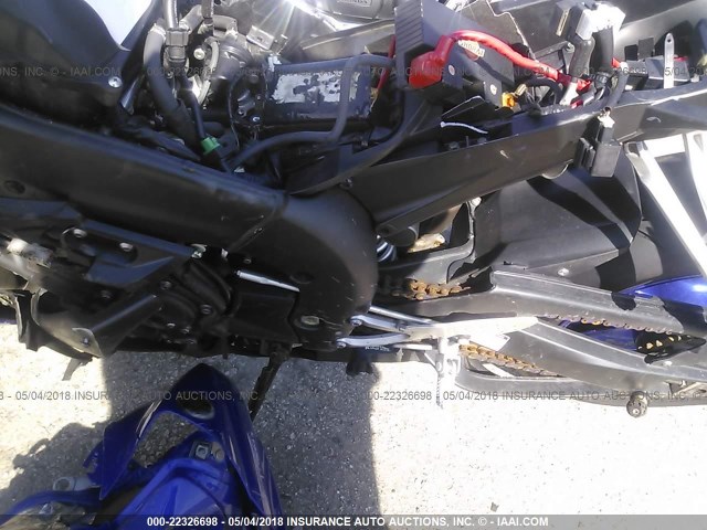 JYARN15E76A006783 - 2006 YAMAHA YZFR1 BLUE photo 9