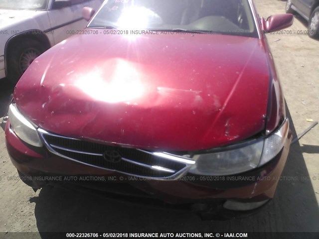 2T1CF22P3XC218838 - 1999 TOYOTA CAMRY SOLARA SE/SLE Qırmızı foto 6