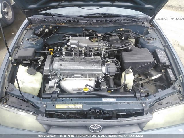 1NXAE09B6SZ296790 - 1995 TOYOTA COROLLA LE/DX ლურჯი ფოტო 10