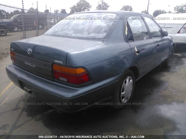 1NXAE09B6SZ296790 - 1995 TOYOTA COROLLA LE/DX ლურჯი ფოტო 4