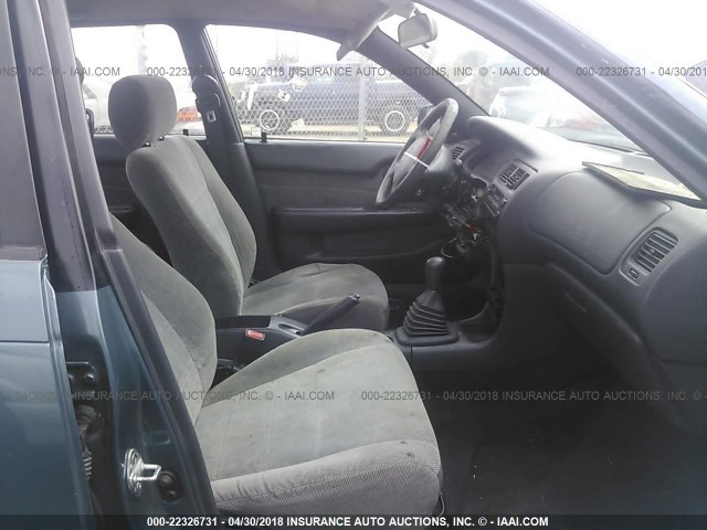 1NXAE09B6SZ296790 - 1995 TOYOTA COROLLA LE/DX ლურჯი ფოტო 5