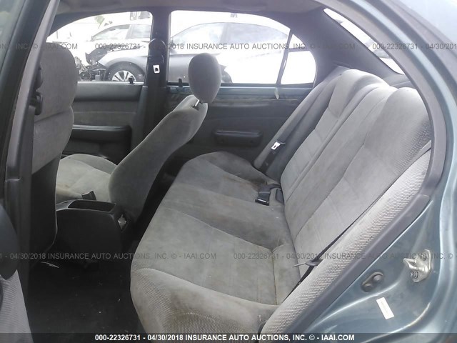 1NXAE09B6SZ296790 - 1995 TOYOTA COROLLA LE/DX ლურჯი ფოტო 8