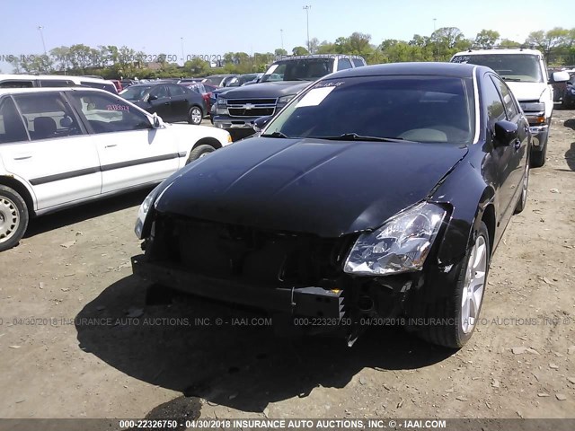 1N4BA41E18C834396 - 2008 NISSAN MAXIMA SE/SL BLACK photo 6