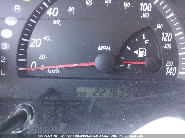 4T1BF30K33U562820 - 2003 TOYOTA CAMRY LE/XLE/SE შავი ფოტო 7