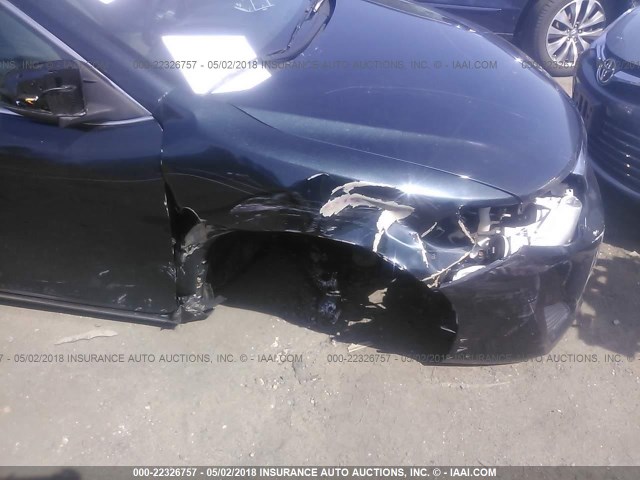 4T4BF1FK9CR259218 - 2012 TOYOTA CAMRY SE/LE/XLE BLACK photo 6