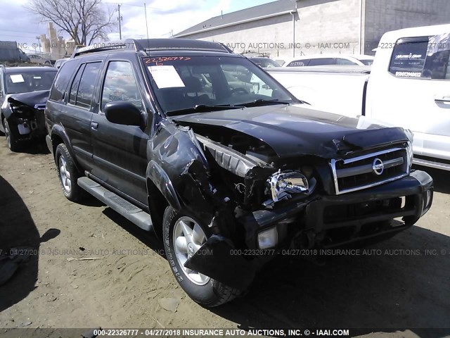 JN8DR09Y62W714204 - 2002 NISSAN PATHFINDER LE/SE BLACK photo 1