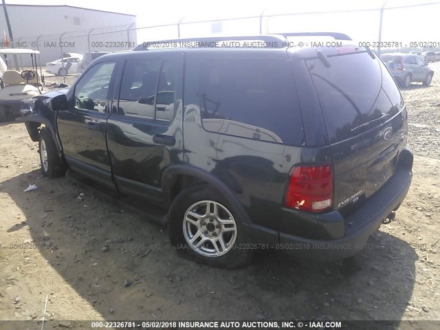 1FMZU63K03UA06739 - 2003 FORD EXPLORER XLT/XLT SPORT/NBX GREEN photo 3