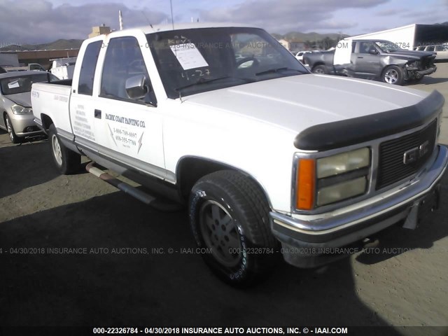 2GTEK19Z4M1541389 - 1991 GMC SIERRA K1500 WHITE photo 1