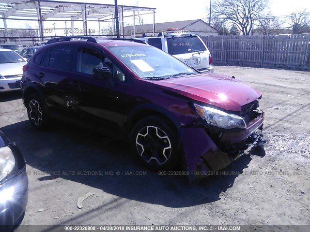 JF2GPACC5D2829518 - 2013 SUBARU XV CROSSTREK 2.0 PREMIUM RED photo 1