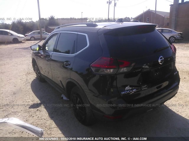 5N1AT2MV4HC754845 - 2017 NISSAN ROGUE SV/SL BLACK photo 3