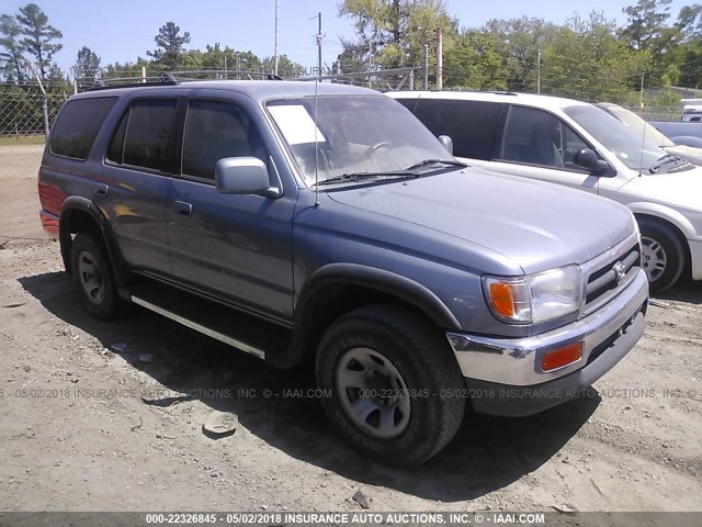 JT3GN86R1W0074612 - 1998 TOYOTA 4RUNNER SR5 BLUE photo 1