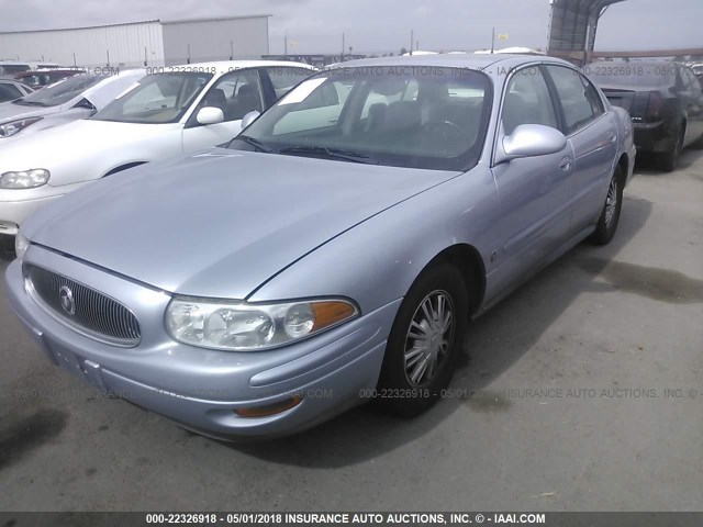 1G4HR54K44U234623 - 2004 BUICK LESABRE LIMITED BLUE photo 2