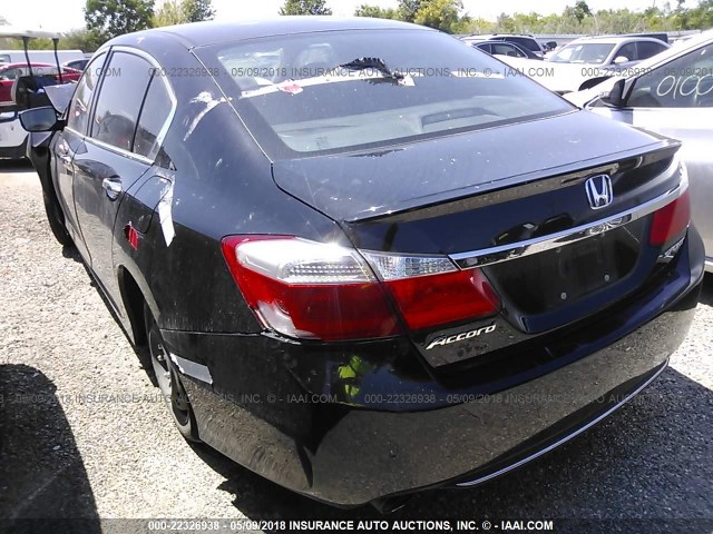 1HGCR2F57EA121046 - 2014 HONDA ACCORD SPORT BLACK photo 3