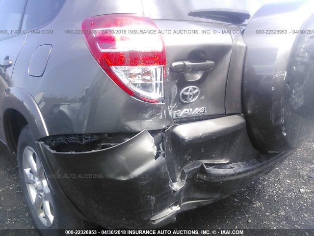 JTMDF4DV5B5046779 - 2011 TOYOTA RAV4 LIMITED Qəhvəyi foto 6