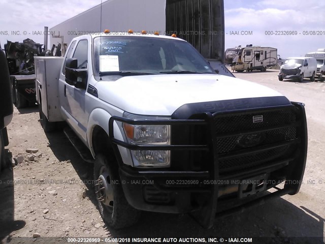 1FD8X3H64CEC11147 - 2012 FORD F350 SUPER DUTY WHITE photo 1