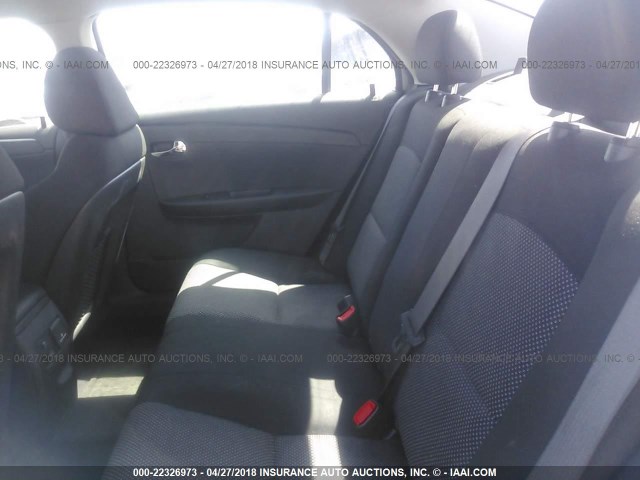 1G1ZC5E0XCF144041 - 2012 CHEVROLET MALIBU 1LT 银色 照片 8